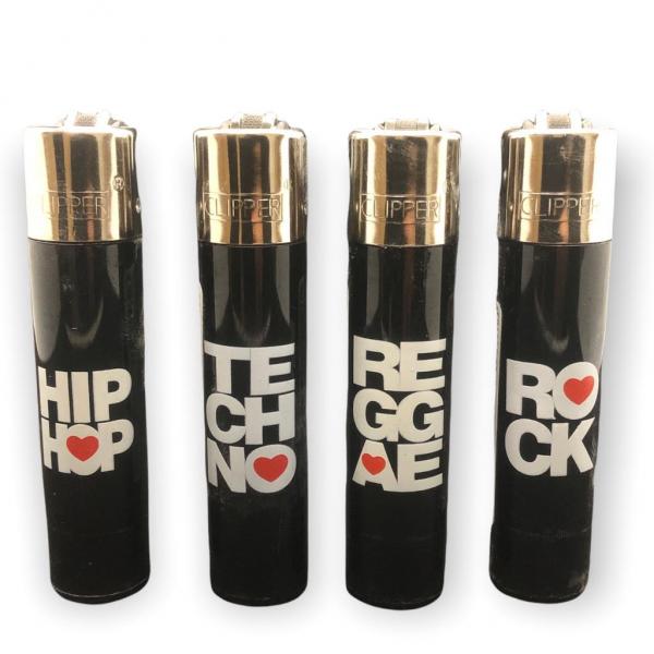 Clipper Feuerzeuge Music Heart